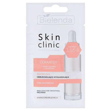 Bielenda Skin Clinic Ceramidy maseczka odbudowująco-wygładzająca, 8 g