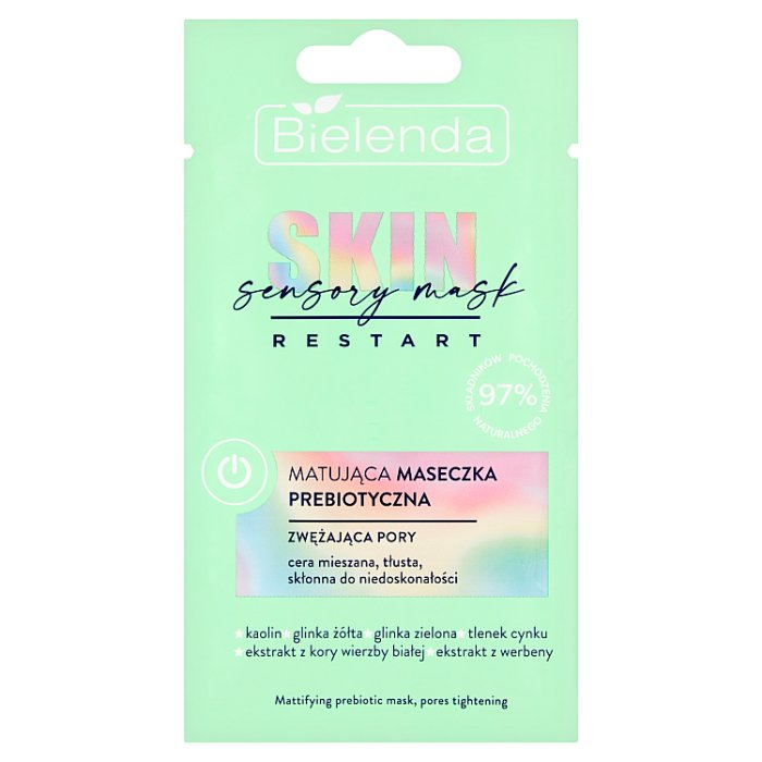 BIELENDA Skin Restart Sensory Matująca maseczka prebiotyczna 8 g