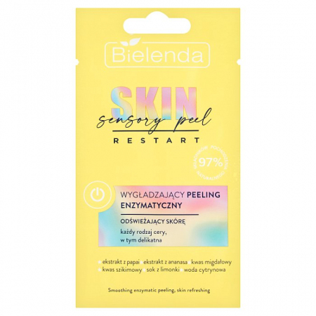 BIELENDA Skin Restart Sensory Wygładzający Peeling enzymatyczny 8 g