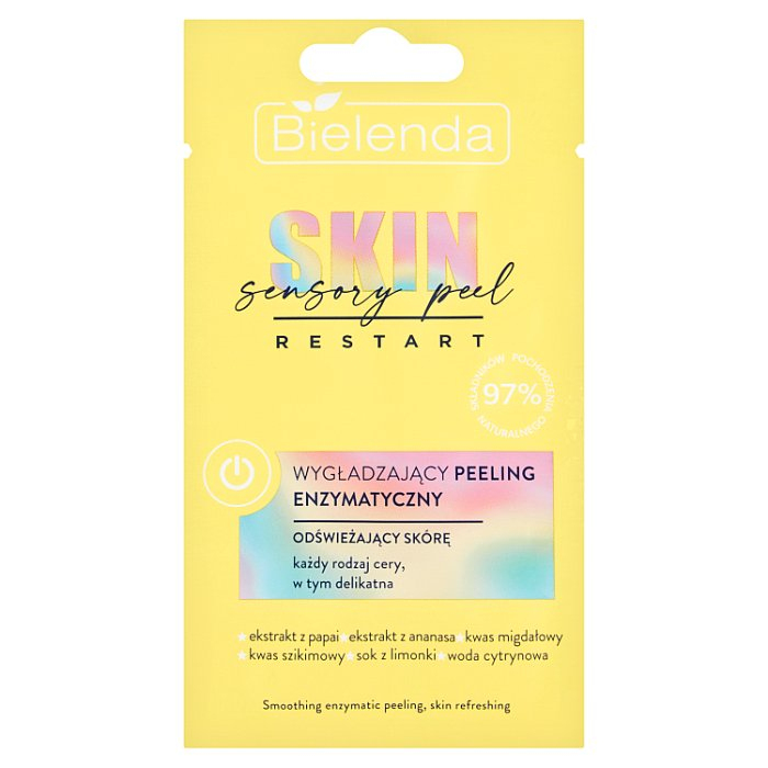 BIELENDA Skin Restart Sensory Wygładzający Peeling enzymatyczny 8 g