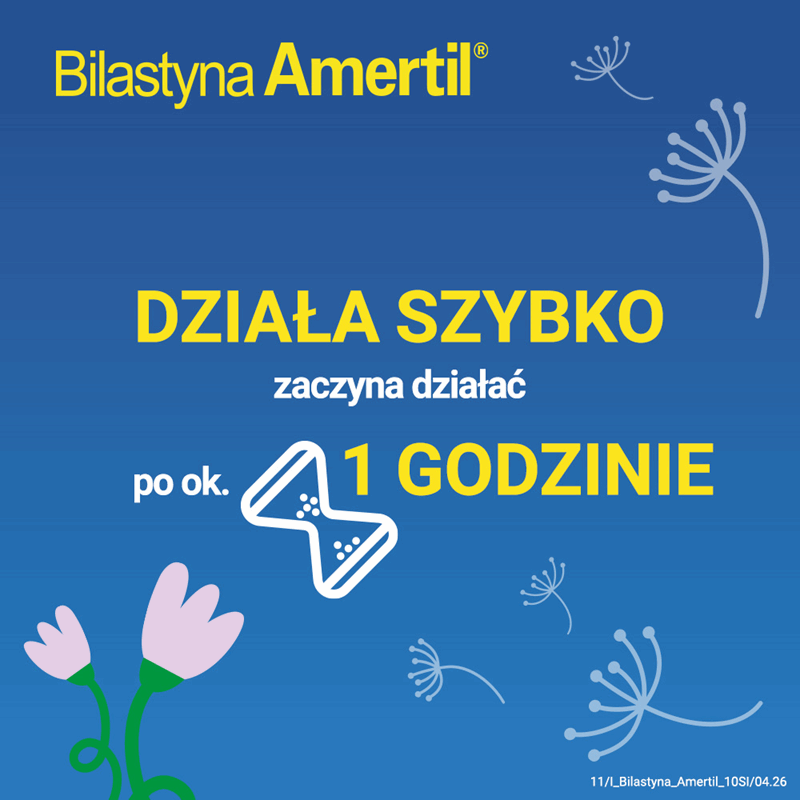 Bilastyna Amertil 20 mg tabletki, 20 szt.