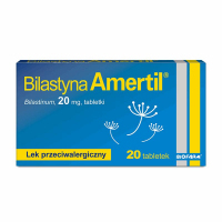Bilastyna Amertil 20 mg tabletki, 20 szt.