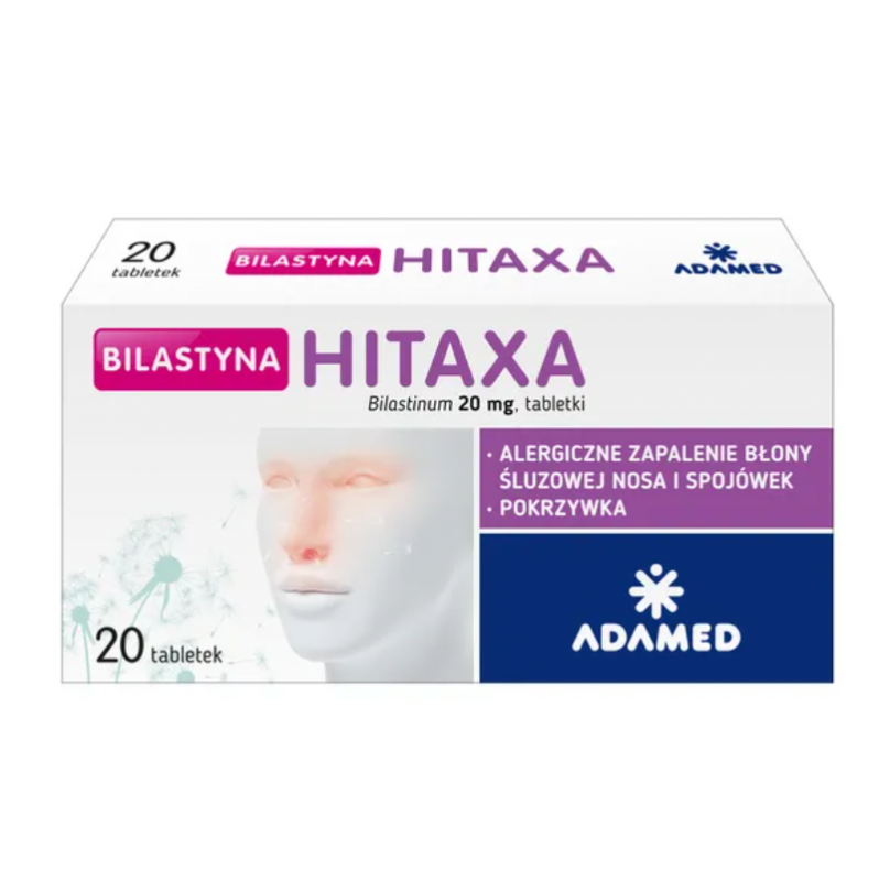 Bilastyna Hitaxa 20 mg tabletki, 20 szt.