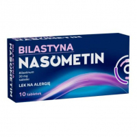 Bilastyna Nasometin 20 mg tabletki, 10 szt.