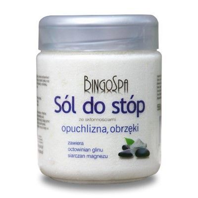 BINGOSPA Sól do stóp (opuchlizna, obrzęki) 550 g