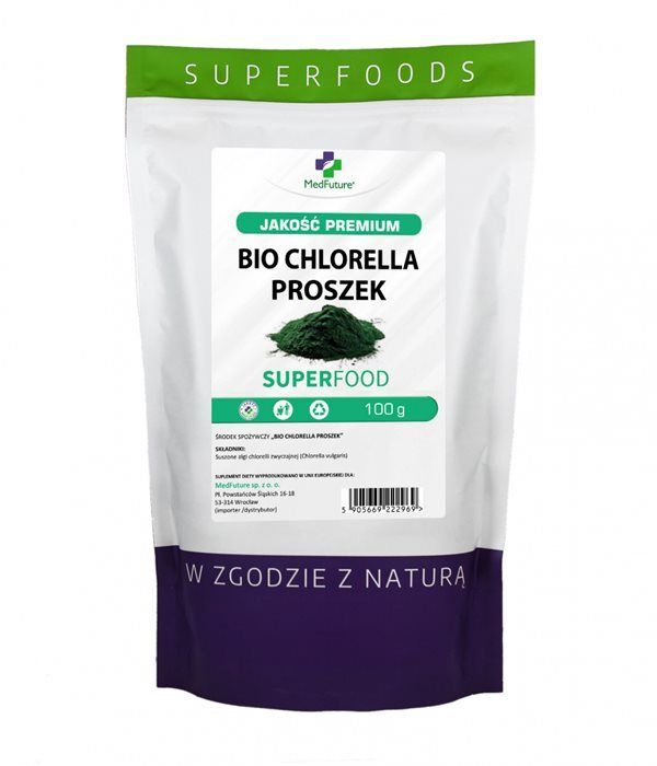 Bio Chlorella proszek, 100 g