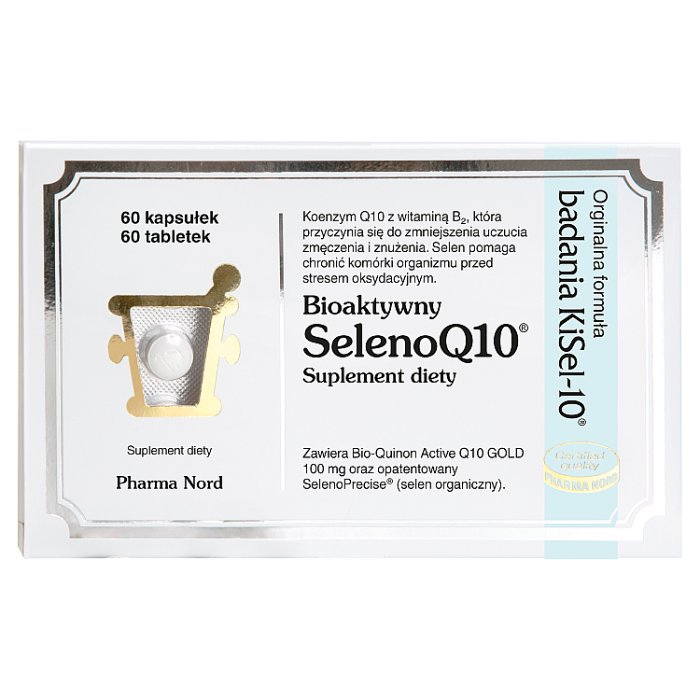 Bioaktywny SelenoQ10 kapsułki, 60 szt. + tabletki, 60 szt.