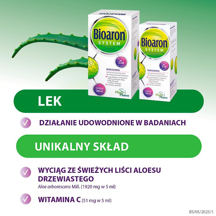 Bioaron system syrop 100 ml/Odporność