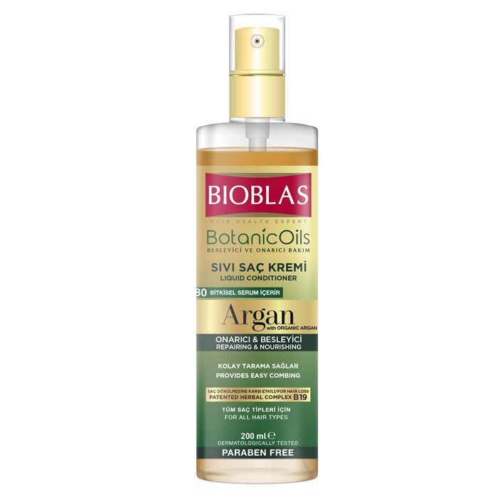 Bioblas Botanic Oils Arganowa odżywka regenerująca w płynie 200 ml