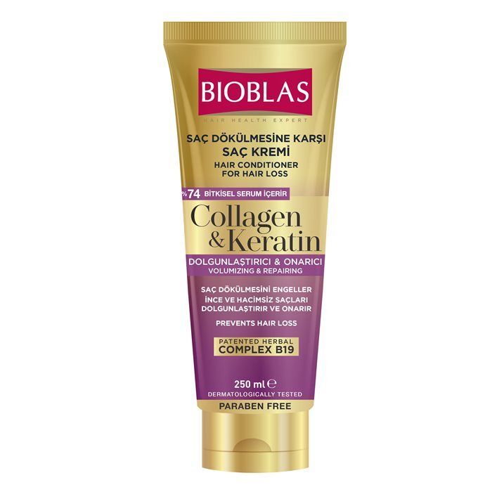 Bioblas Kolagenowo-keratynowa odżywka do włosów 250 ml