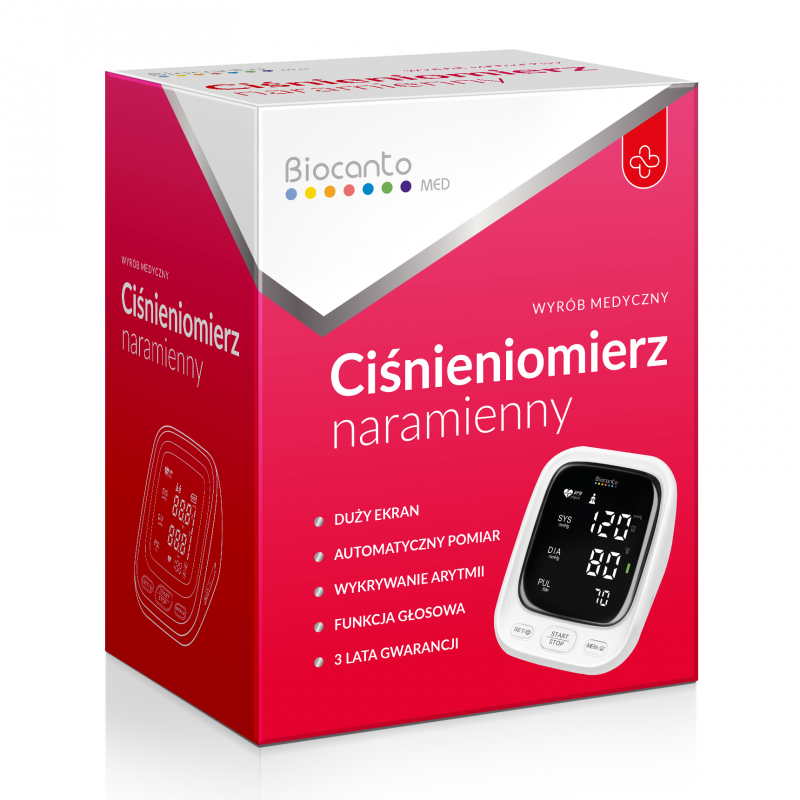 Biocanto Ciśnieniomierz naramienny AES-U112, 1 szt.