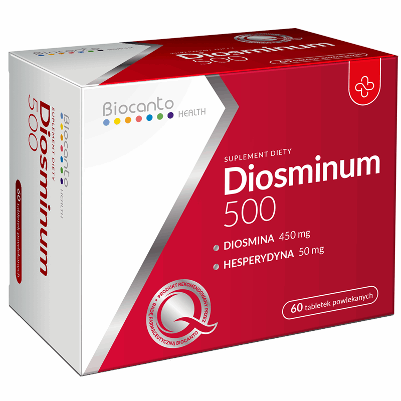 Biocanto Diosminum 500 tabletki powlekane, 60 szt.