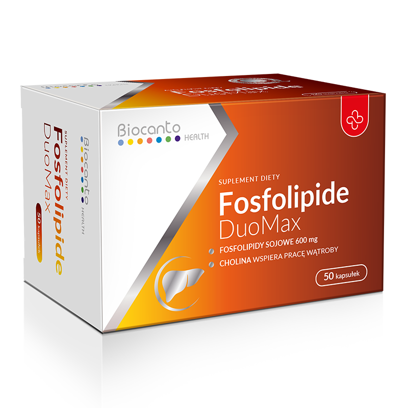 BIOCANTO Fosfolipide DuoMax 50 kapsułek