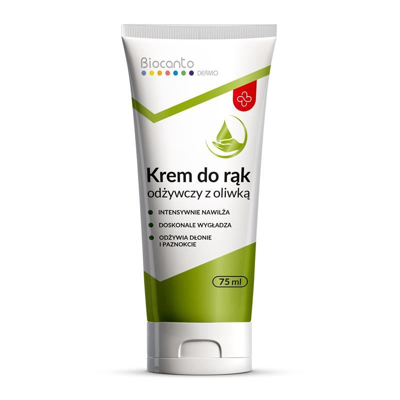 Biocanto Krem do rąk odżywczy z oliwką, 75 ml