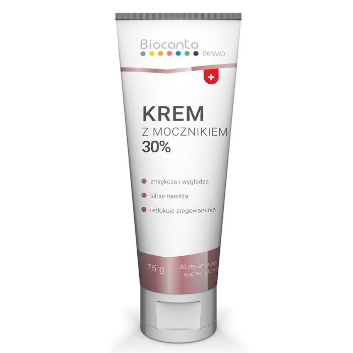 Biocanto Krem z mocznikiem 30% do regeneracji suchej skóry, 75 g