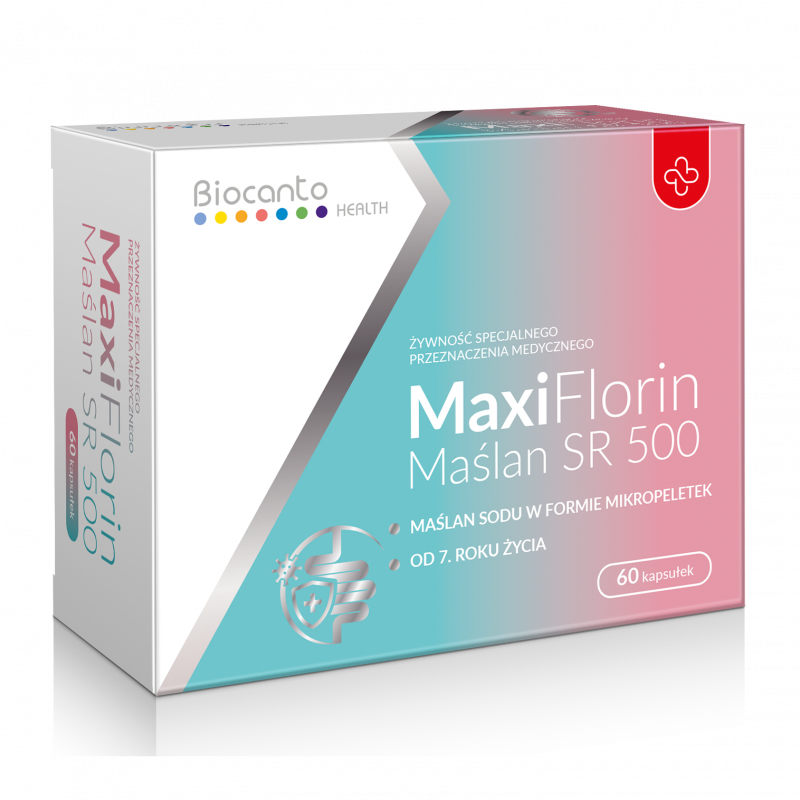 Biocanto MaxiFlorin Maślan SR 500 kapsułki, 60 szt.