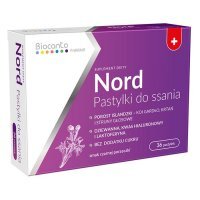 Biocanto Nord pastylki do ssania na gardło i krtań, 36 szt.