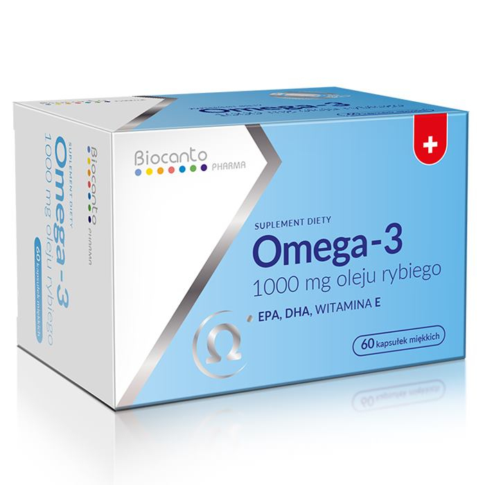 BIOCANTO Omega-3 60 kapsułek miękkich