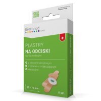 Biocanto plastry na odciski z kwasem salicylowym, 8 szt.
