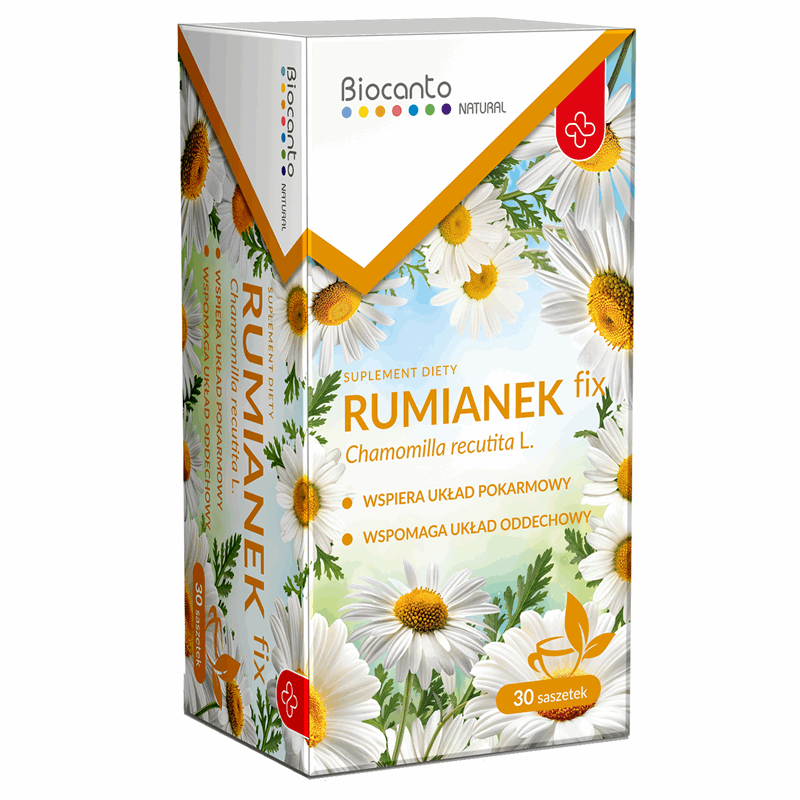 Biocanto Rumianek Fix saszetki, 30 szt.