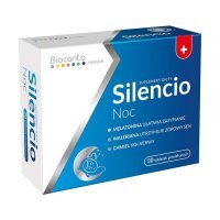 Biocanto Silencio Noc tabletki powlekane na sen i wyciszenie, 30 szt.