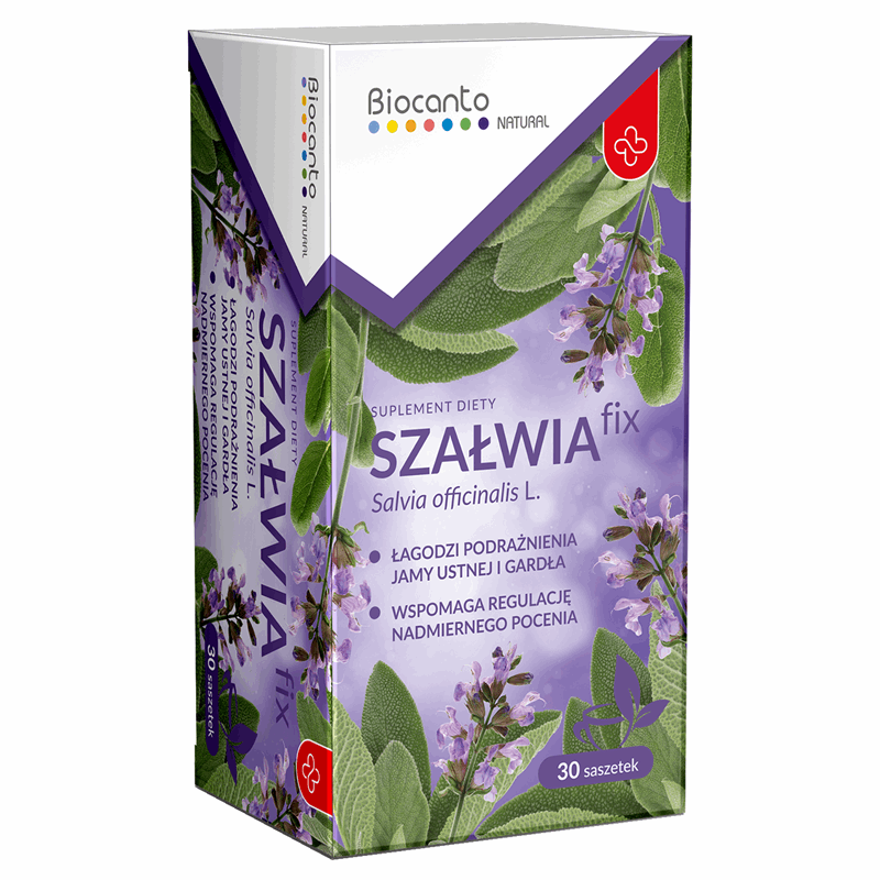 Biocanto Szałwia Fix saszetki, 30 szt.