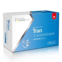 BIOCANTO Tran z witaminami A,D,E 60 kapsułek