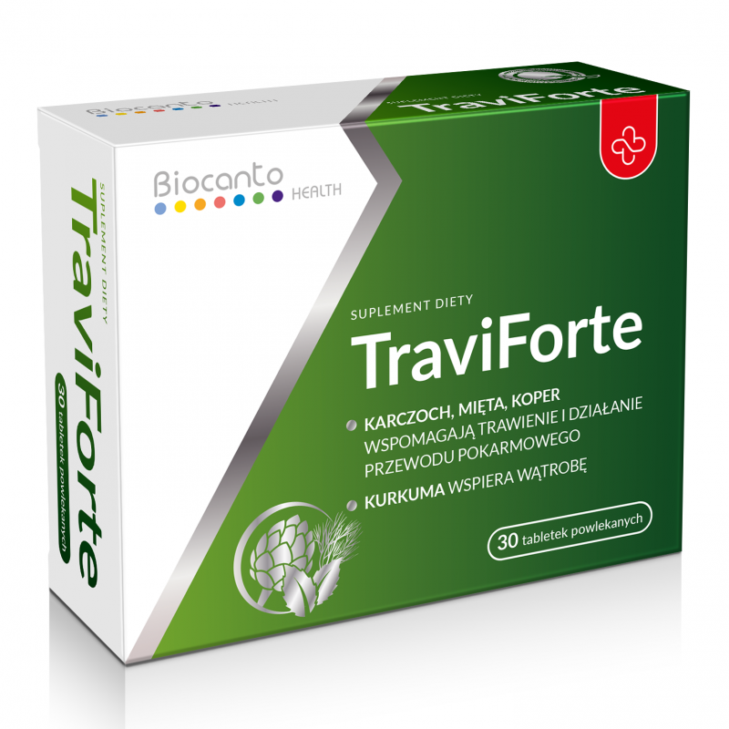 Biocanto TraviForte tabletki powlekane, 30 szt.