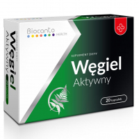 Biocanto Węgiel aktywny kapsułki, 20 szt.