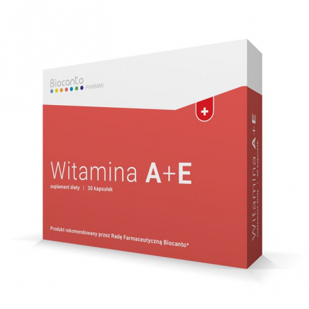 BIOCANTO Witamina A+E 30 kapsułek