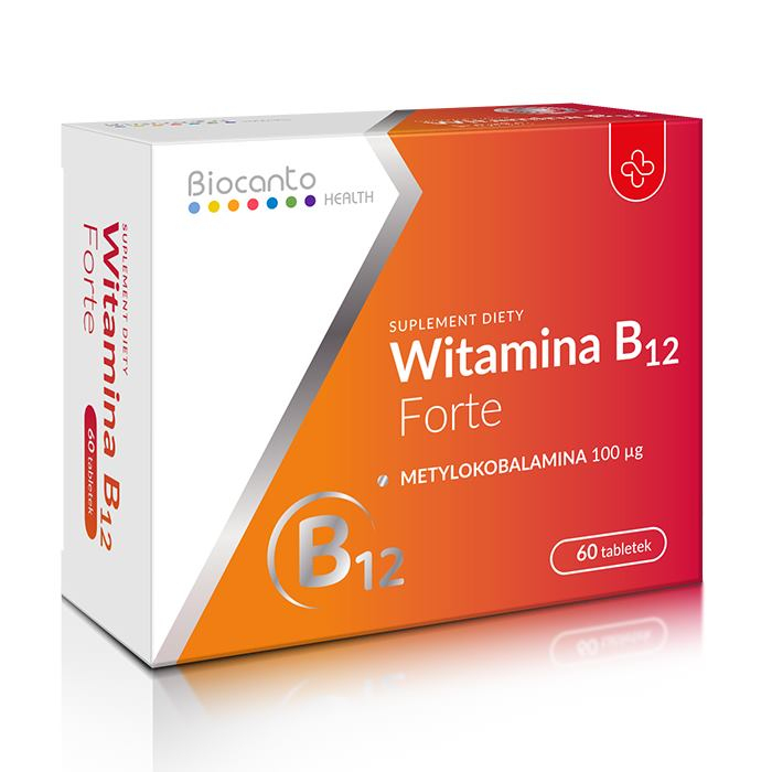 Biocanto Witamina B12 Forte tabletki, 60 szt.