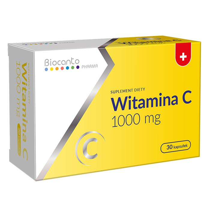 BIOCANTO Witamina C 1000 mg 30 kapsułek
