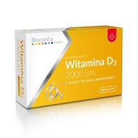 BIOCANTO Witamina D3 2000 j.m. 60 kapsułek