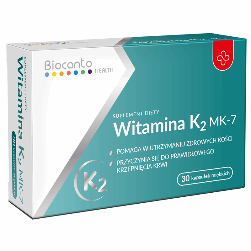 Biocanto Witamina K2 MK-7 kapsułki miękkie, 30 szt.