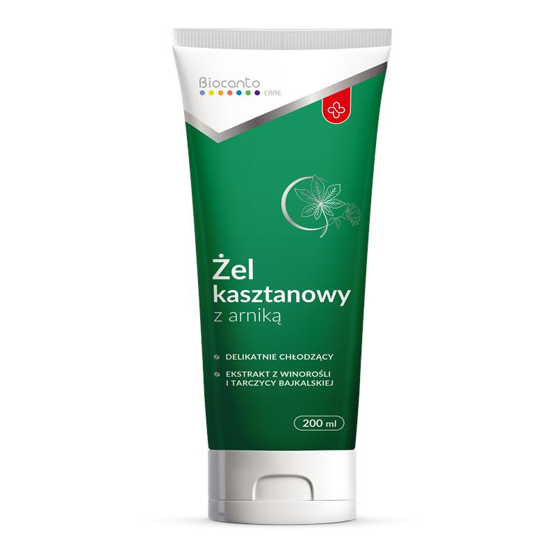 Biocanto Żel kasztanowy z arniką, 200 ml