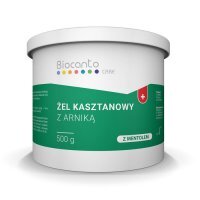 BIOCANTO Żel kasztanowy z arniką 500 g