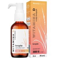 Bioceriq Pharma Witamina D w oleju konopnym krople, 30 ml