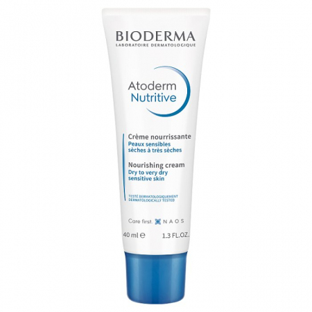 BIODERMA Atoderm Nutritive Odżywczy krem do skóry suchej, bardzo suchej i osłabionej 40 ml