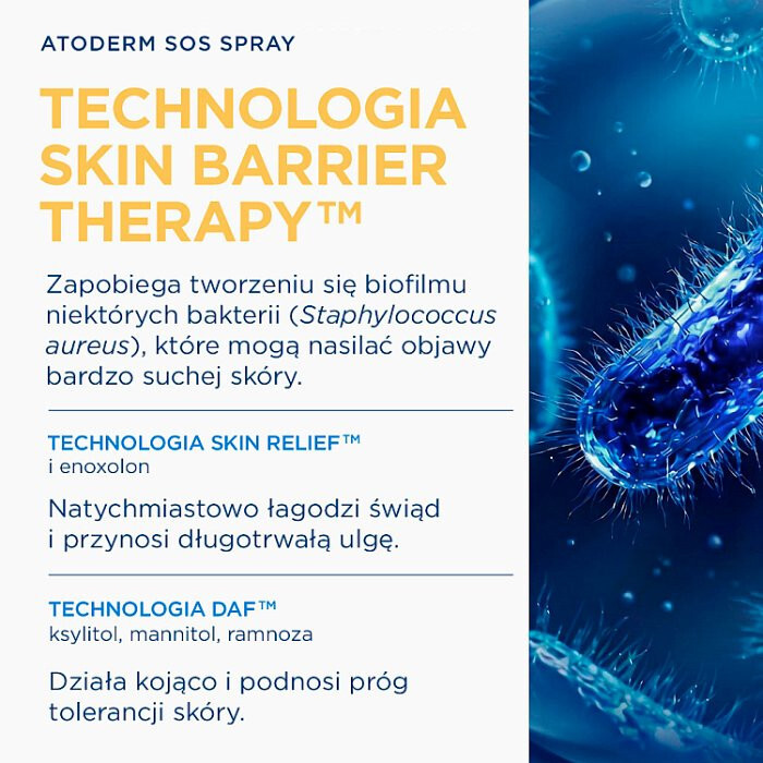 Bioderma Atoderm SOS spray, 200 ml