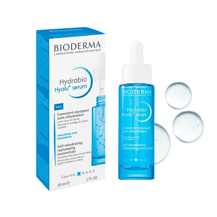 Bioderma Hydrabio Hyalu+ serum nawilżające przeciwzmarszczkowe, 30 ml
