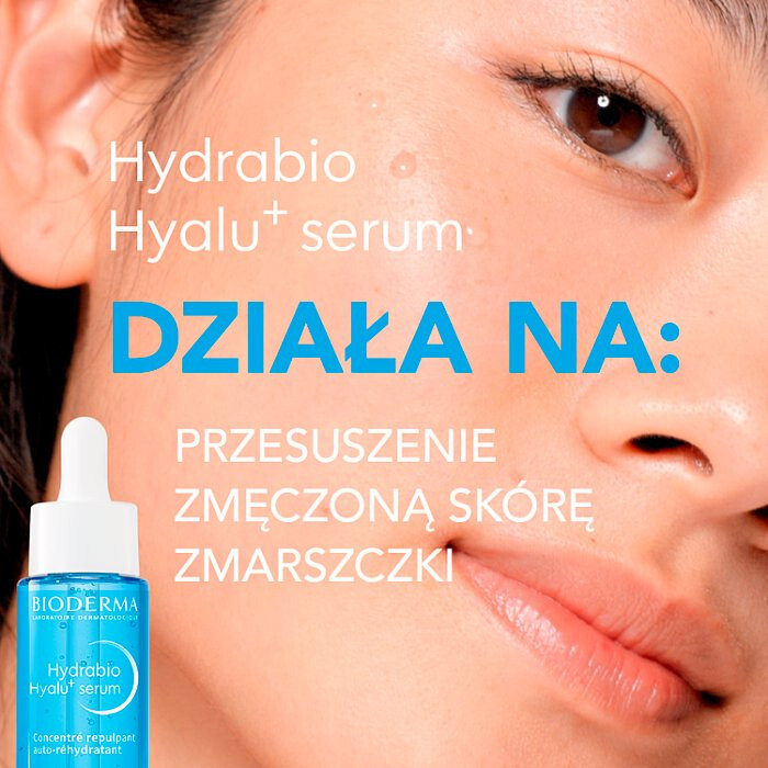 Bioderma Hydrabio Hyalu+ serum nawilżające przeciwzmarszczkowe, 30 ml