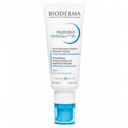 BIODERMA HYDRABIO PERFECTEUR SPF30 Krem nawilżający, wygładzający i rozświetlający skórę twarzy 40 ml