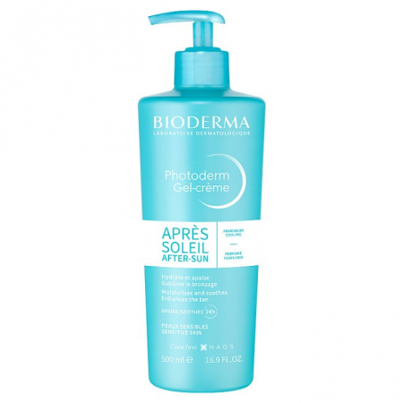 BIODERMA Photoderm Apres-Soleil łagodzący żel-krem przedłużający opaleniznę 500 ml