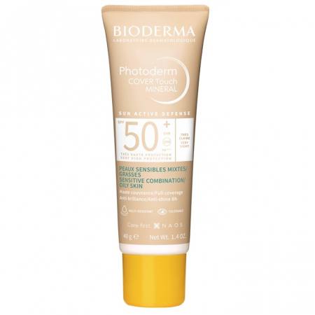 Bioderma Photoderm Cover Touch podkład mocno kryjący SPF 50+ bardzo jasny, 40 g