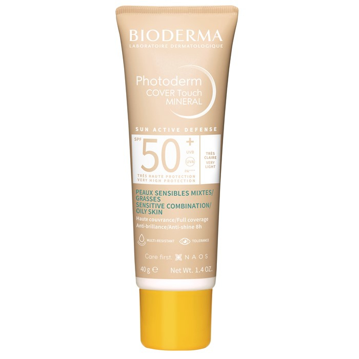 Bioderma Photoderm Cover Touch podkład mocno kryjący SPF 50+ bardzo jasny, 40 g