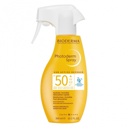 Bioderma Photoderm Spray Invisible lekki spray ochronny SPF50+, 300 ml