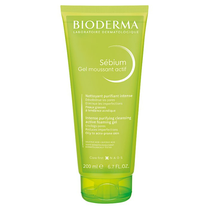 BIODERMA Sebium Gel Moussant Actif 200 ml