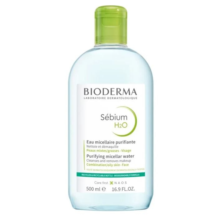 Bioderma Sebium H2O Woda micelarna do skóry tłustej i mieszanej, 500 ml