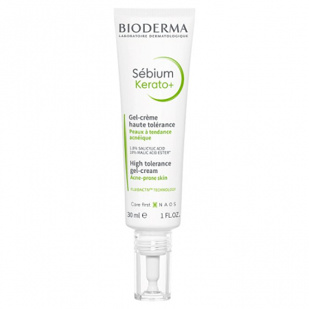 BIODERMA Sebium Kerato+ Żel-krem przeciw niedoskonałościom 30 ml