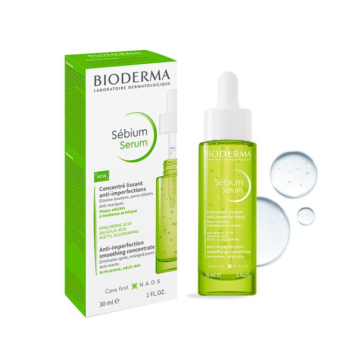Bioderma Sebium Serum redukujące niedoskonałości przeciwstarzeniowe, 30 ml